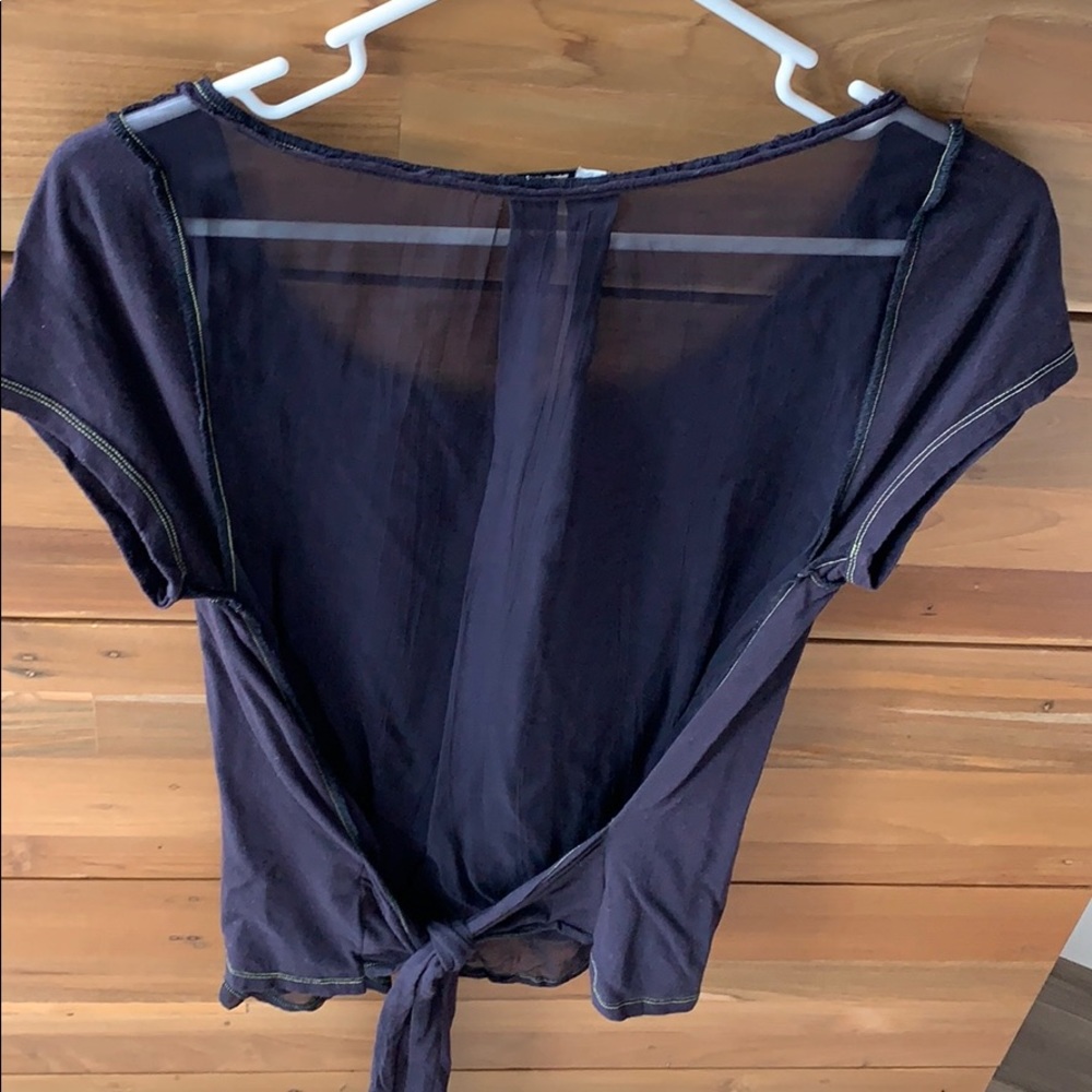 Navy Top - Picture 2 of 2
